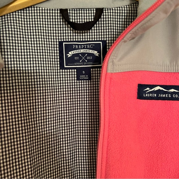 Lauren James Pink Preppy Fleece - Picture 2 of 5